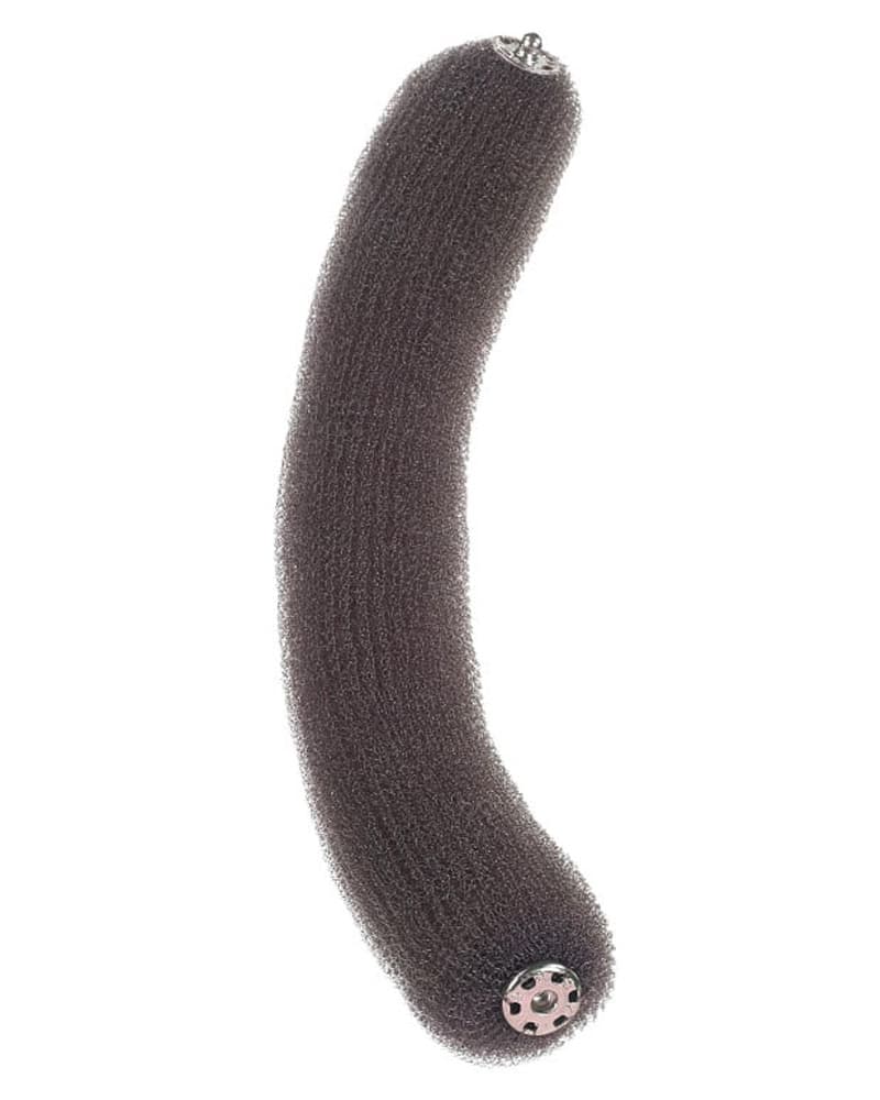 Sibel Hairbun Roll With Press-Button Closure - Brun - P001349