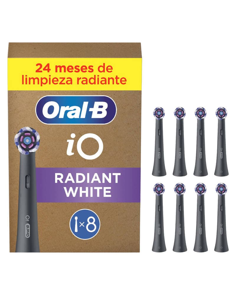 Oral-B Radiant white Schwarz FFU 8 stk.