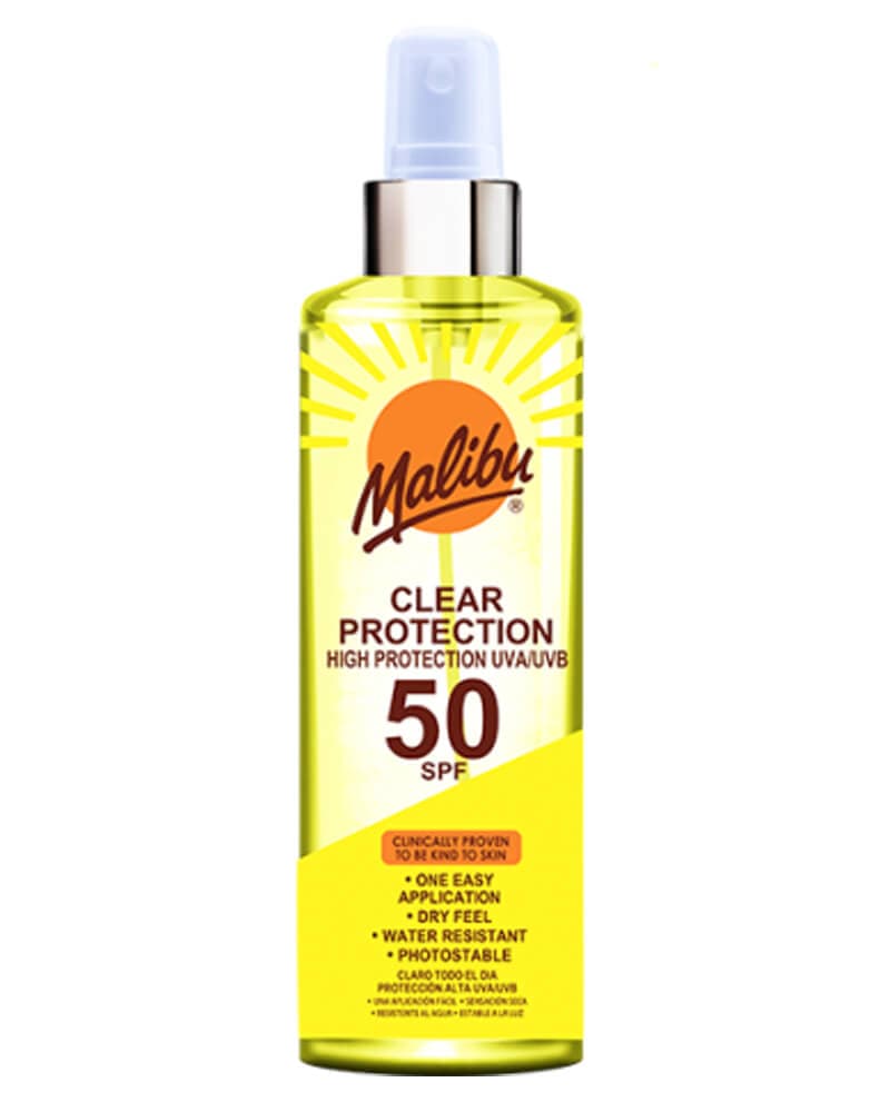Malibu Clear Protection Sun Spray SPF 50 250 ml