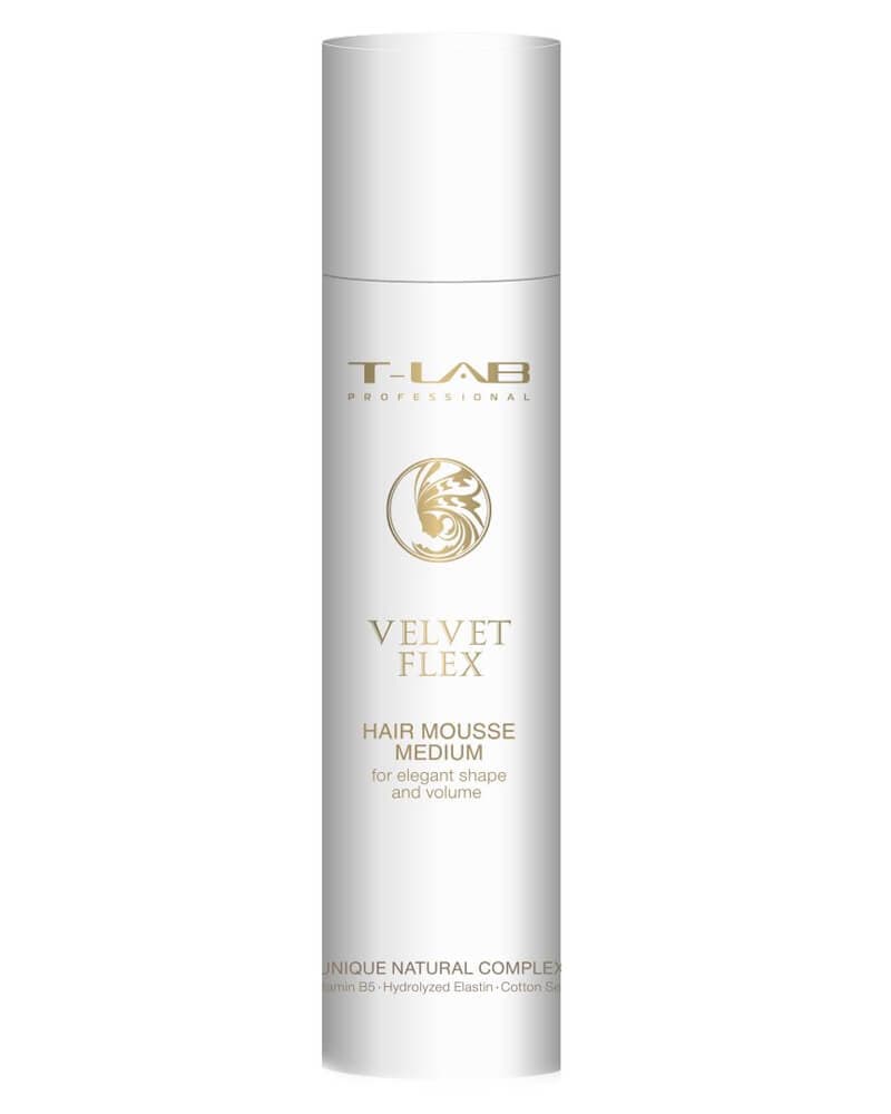 T-Lab Velvet Flex Hair Mousse Medium 300 ml