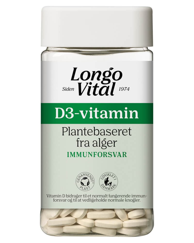 Longo Vital D3-Vitamin 180 stk.