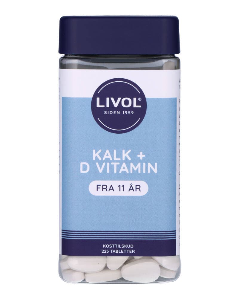 Livol Mono Normal Kalk + D3 225 stk.