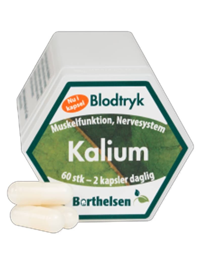 Berthelsen Naturprodukter - Kalium 60 stk.