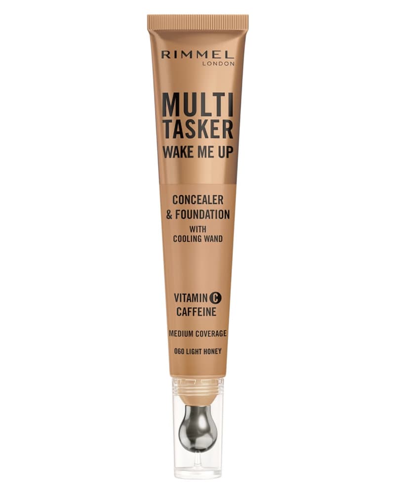 Rimmel London Multi-Tasker Wake Me Up Concealer & Foundation 060 Light Honey 20 ml