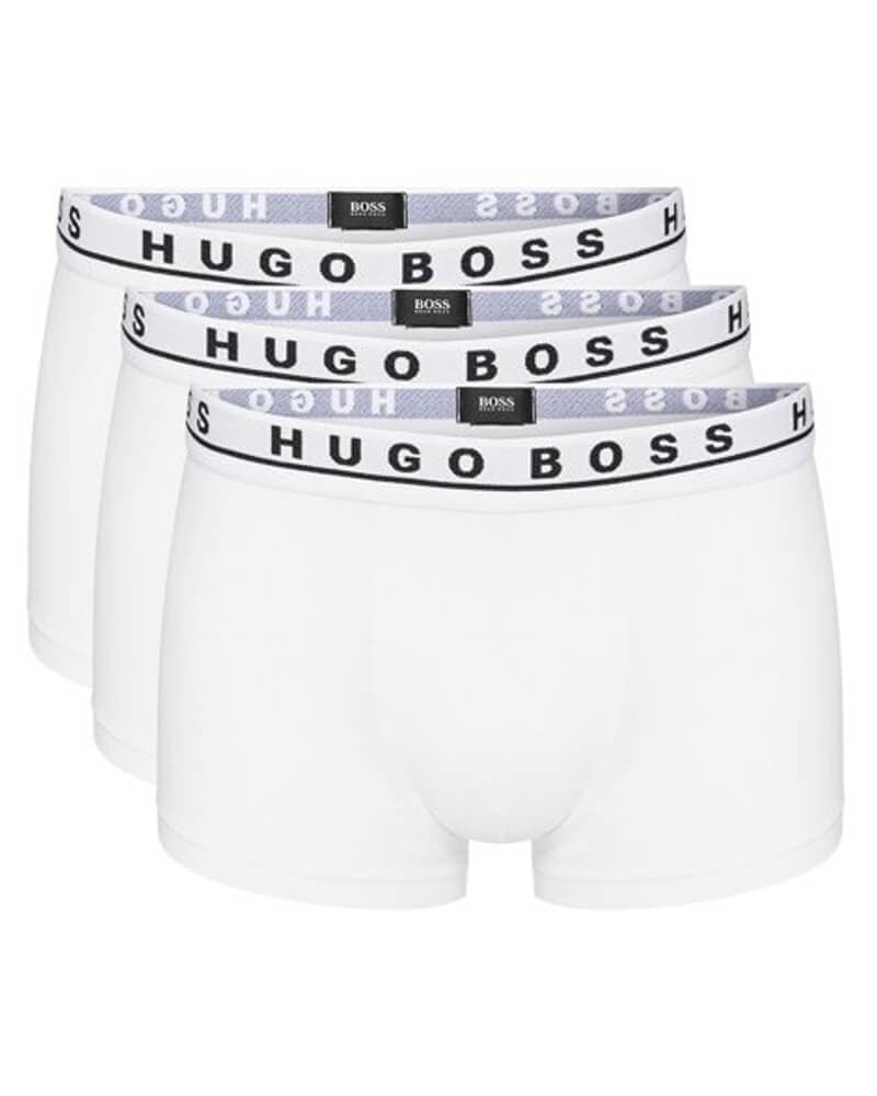 Boss Hugo Boss 3-pack Boxer Trunks Hvid - Str. S 3 stk.