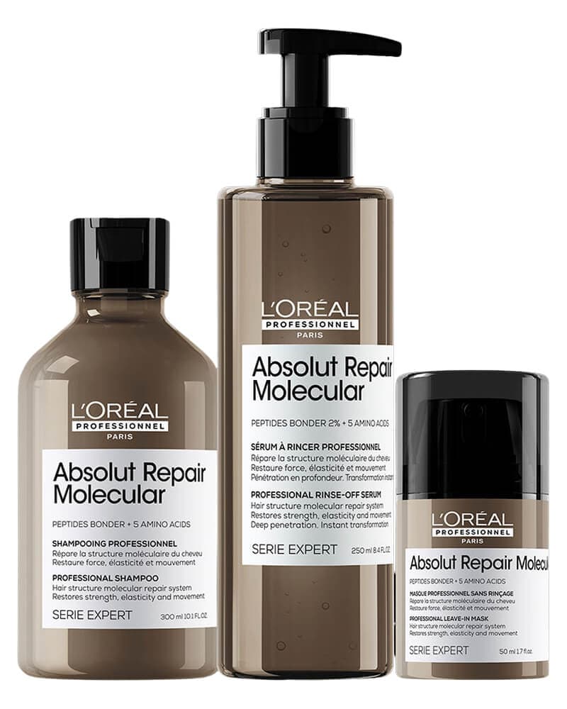 L’Oréal Professionnel Absolut Repair Molecular Set 300 ml 3 stk.