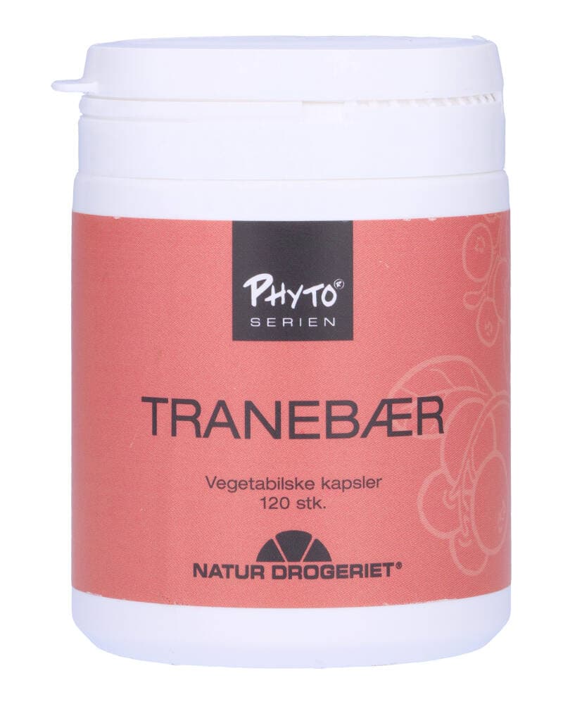 Natur Drogeriet Tranebær Vegetabilske Kapsler 120 stk.