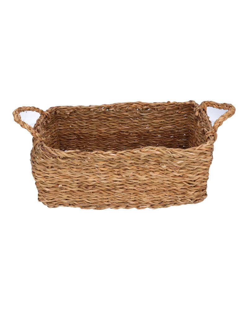Excellent Housware H&S Collections Seagrass Basket 32x23x13cm