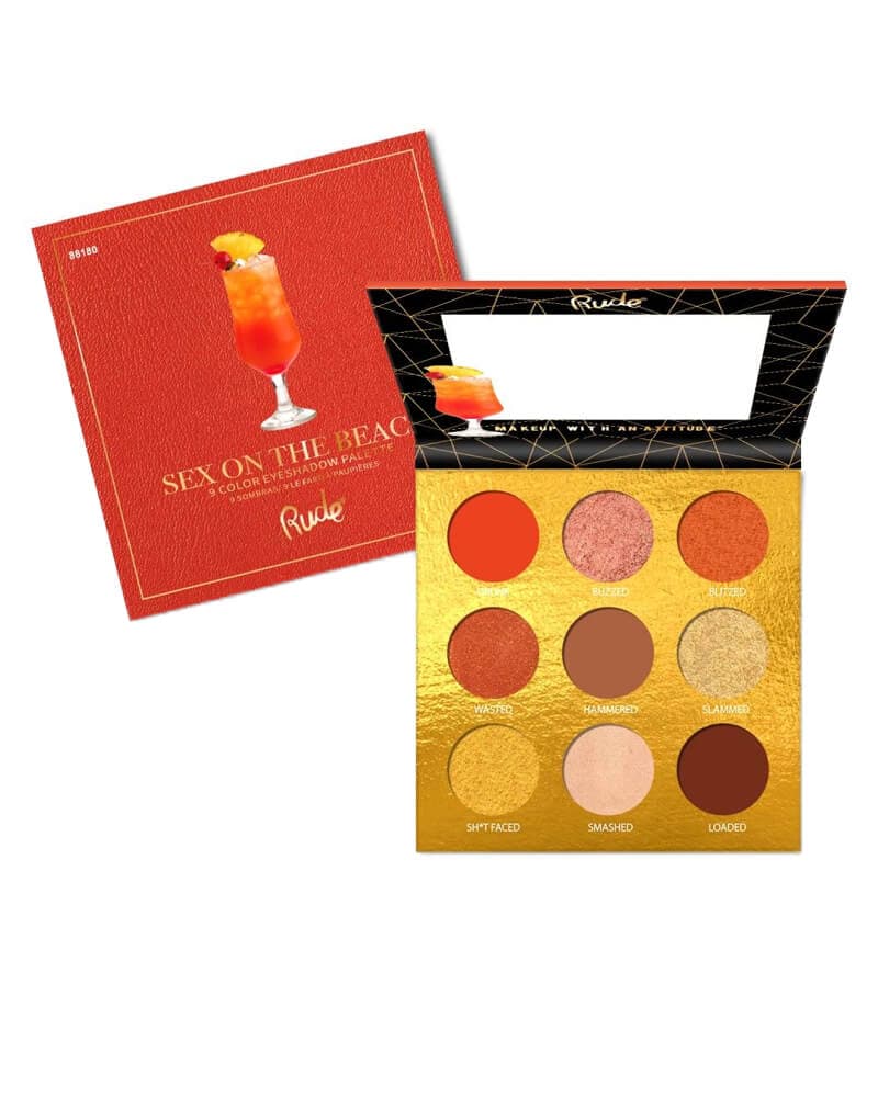 Rude Cosmetics Cocktail Party Eyeshadow Palette Sex On The Beach (U) 11 g