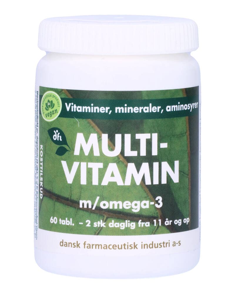 Berthelsen Naturprodukter - Multivitamin Med Omega 3 60 stk.