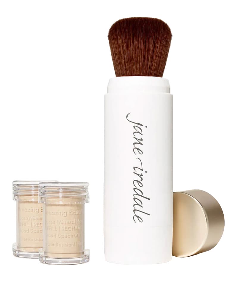 Jane Iredale - Amazing Base SPF 20 Refillable Brush - Light Beige 5 g