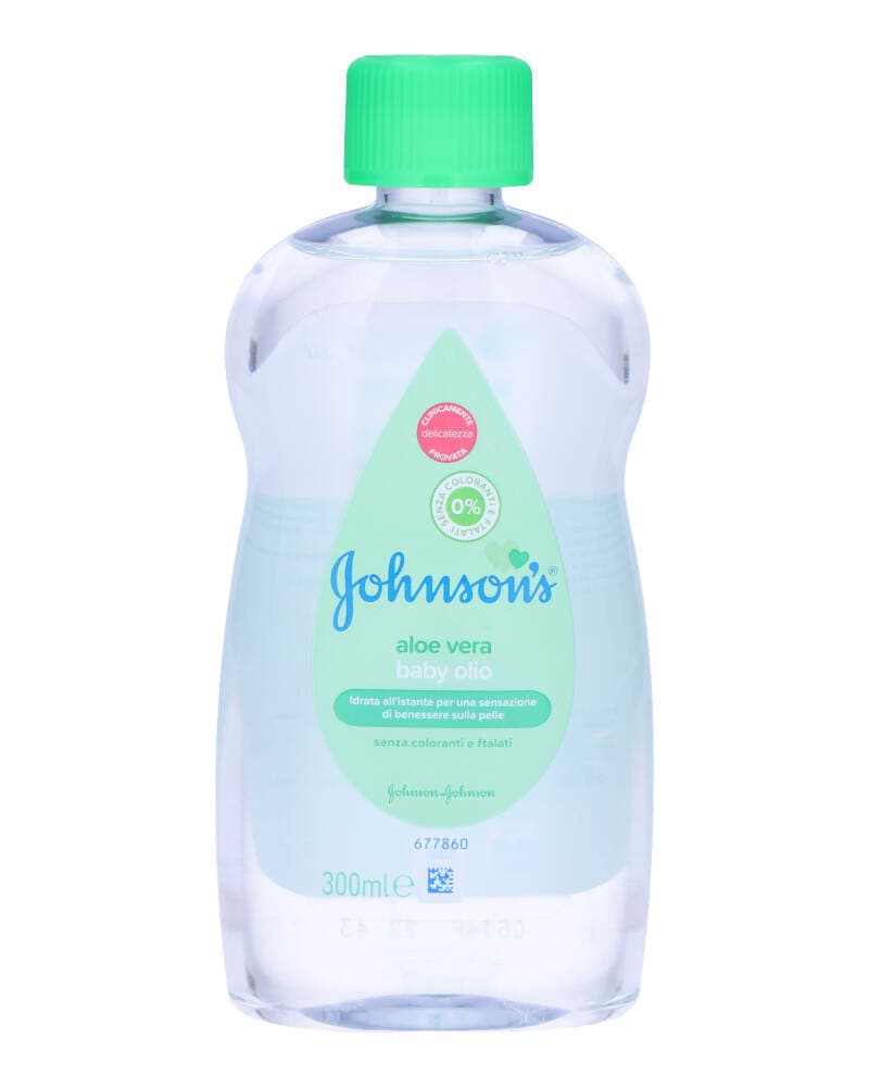 Johnsons Aloe Vera Baby Oil 300 ml
