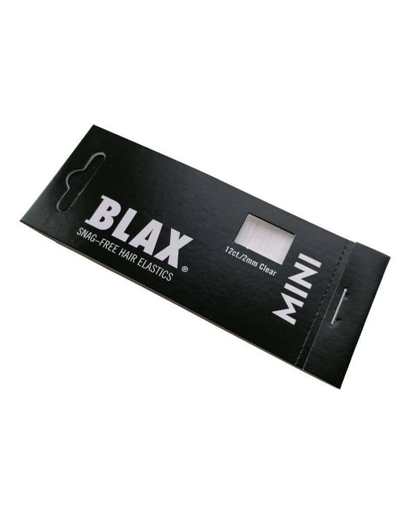 Blax - Snag-Free Hår Elastik Mini CLEAR 2mm 8 stk.