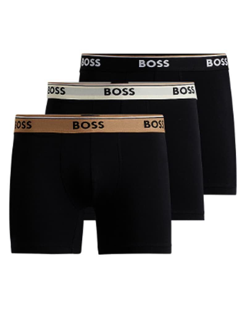 Hugo Boss 3-pack Boxer Brief Boxer Long Str. L 3 stk.