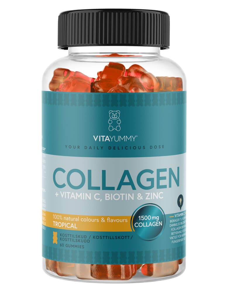 VitaYummy Collagen Tropical 60 stk.