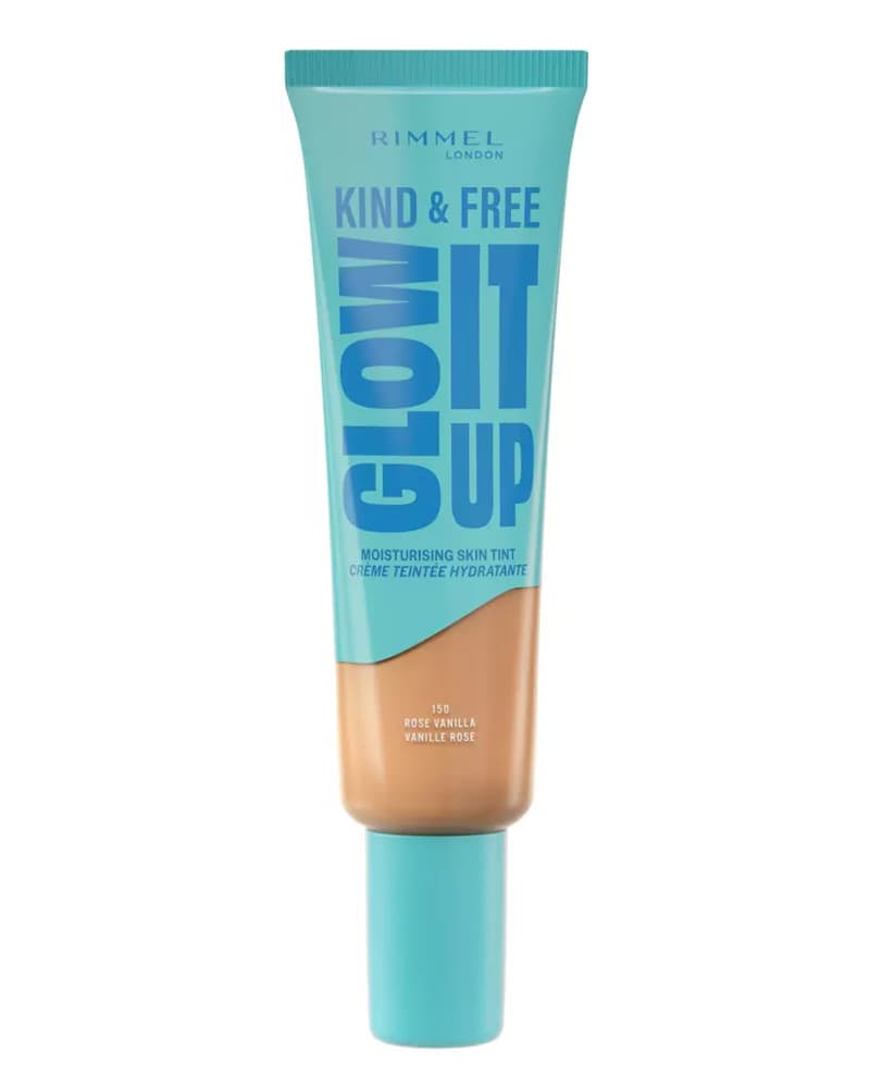 Rimmel London Kind & Free Glow It Up Moisturising Skin Tint 150 Rose Vanilla 30 ml