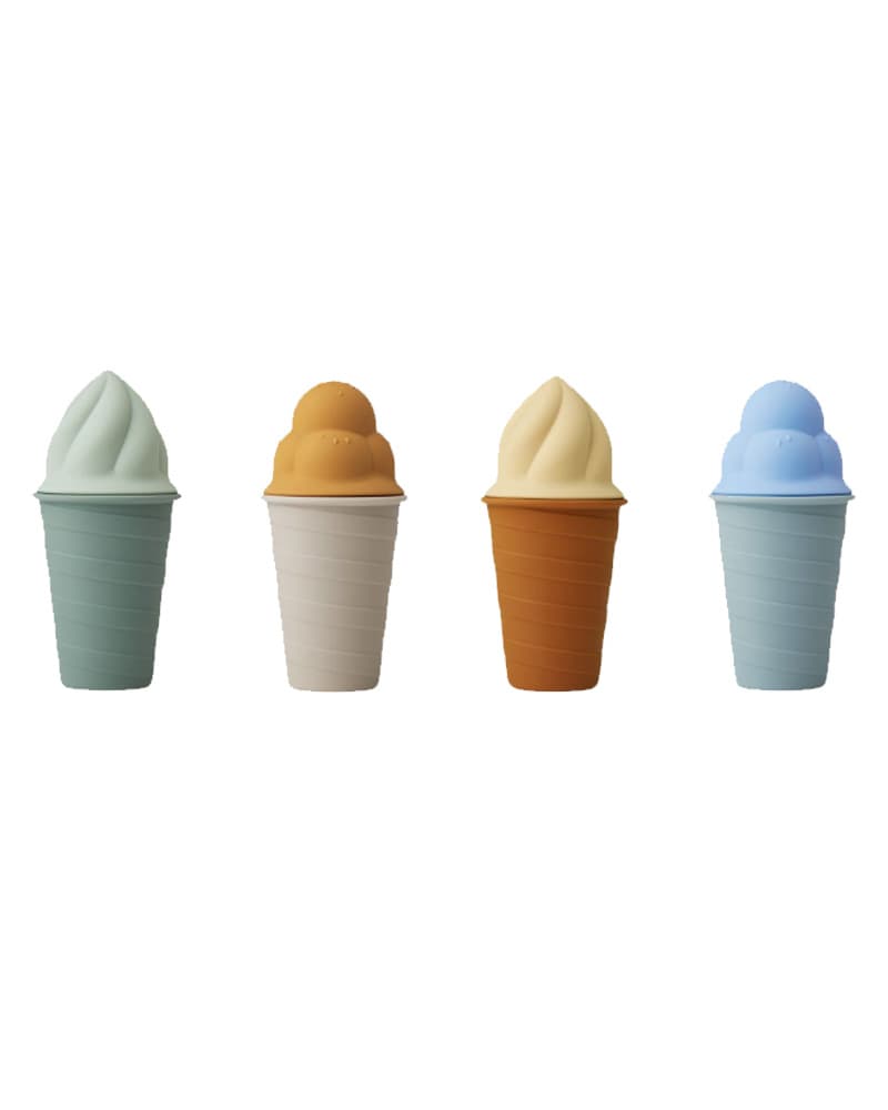 Liewood Ice Cream Toy Sky Blue Multi Mix 4 stk.