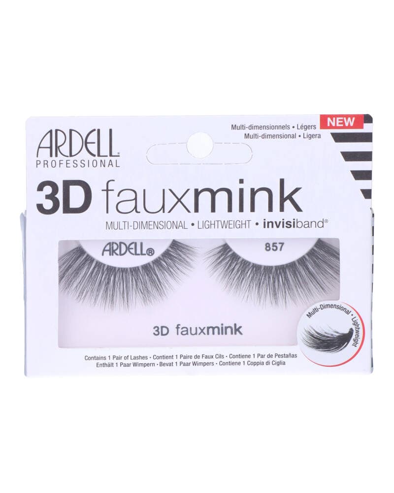 Ardell Faux Mink 3D 857 Black Eye Lashes