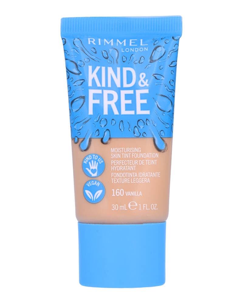 Rimmel London Kind & Free Moisturising Skin Tint Foundation 160 Vanilla 30 g