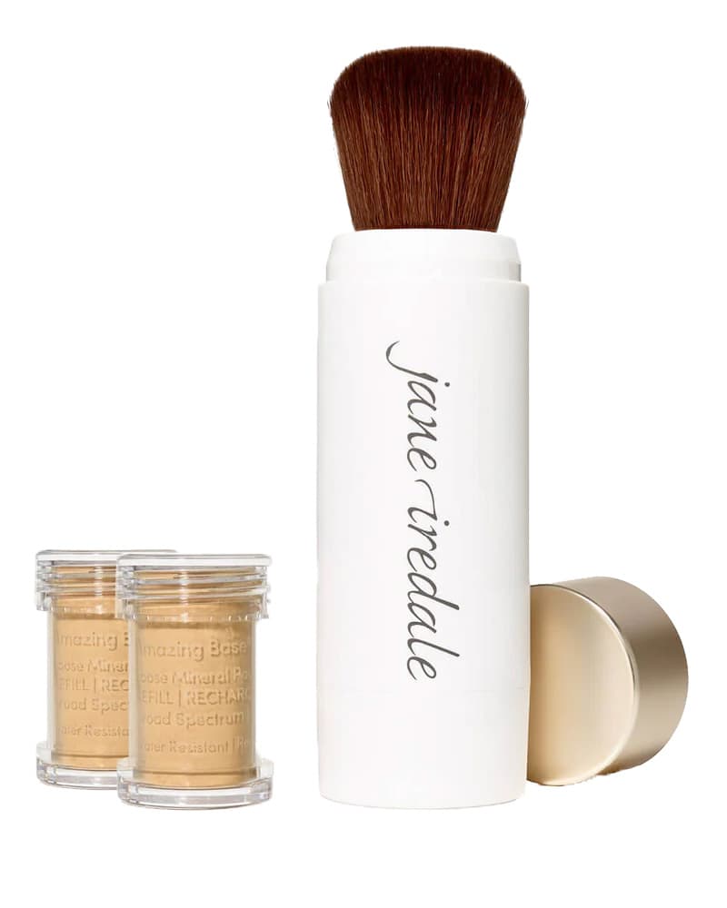 Jane Iredale - Amazing Base SPF 20 Refillable Brush - Golden Glow 5 g