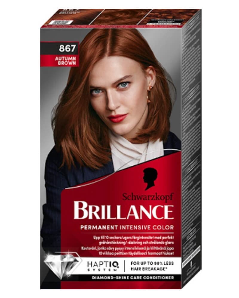 Schwarzkopf Brillance 867 Autumn Brown (U) 160 ml