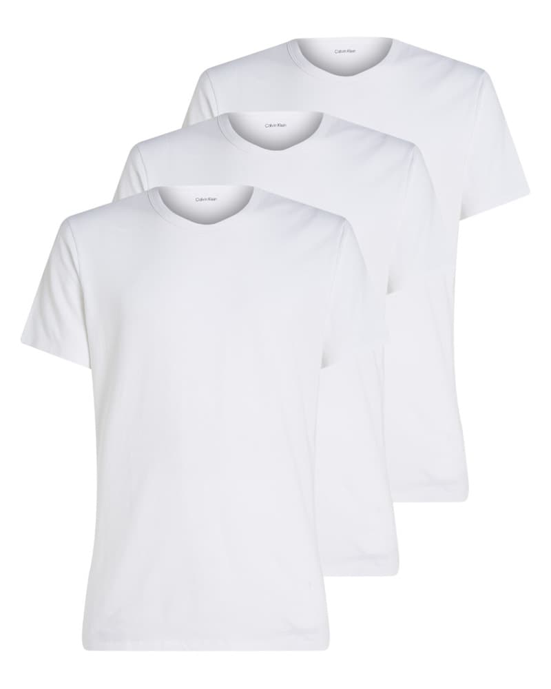 Calvin Klein Stretch Short Sleeve Crew Necks 3-Pack Str. M