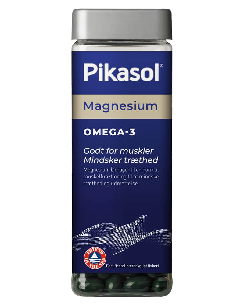 Pikasol Magnesium Omega-3 150 stk.