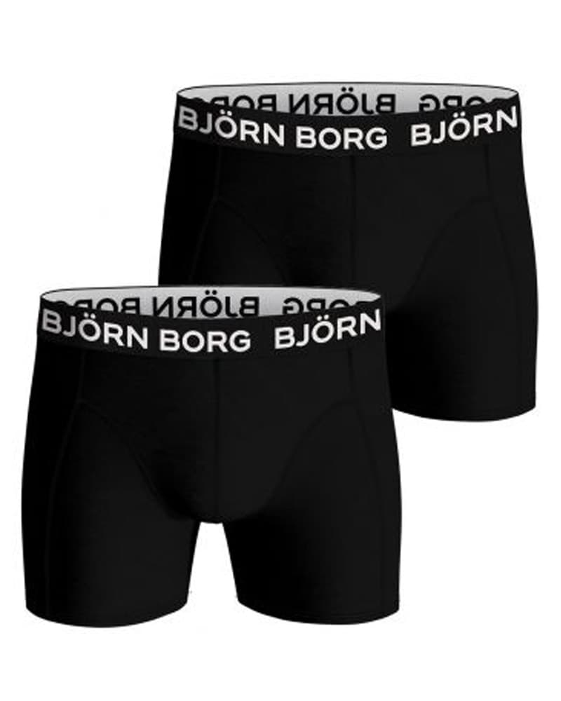 Björn Borg Bamboo Cotton Blend Boxer 2-pack Black Str. XXL 2 stk.