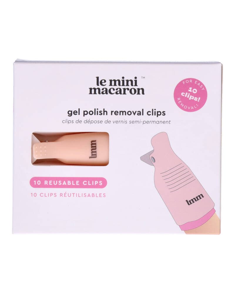 Le Mini Macaron Gel Removal Clips 10 stk.