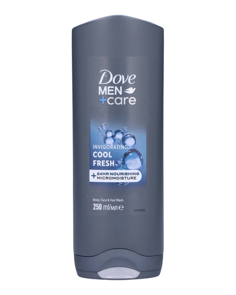 Dove Men + Care Invigorating Cool Fresh Body, Face & Hair Wash 250 ml