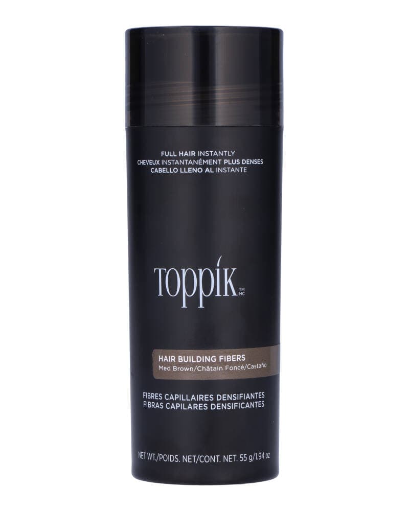 Toppik Hair Building Fibers - Med Brown 55 g