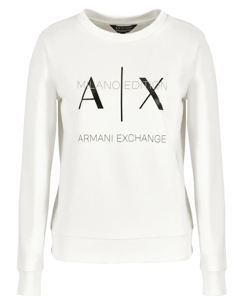 Armani Exchange Woman Sweatshirt White M