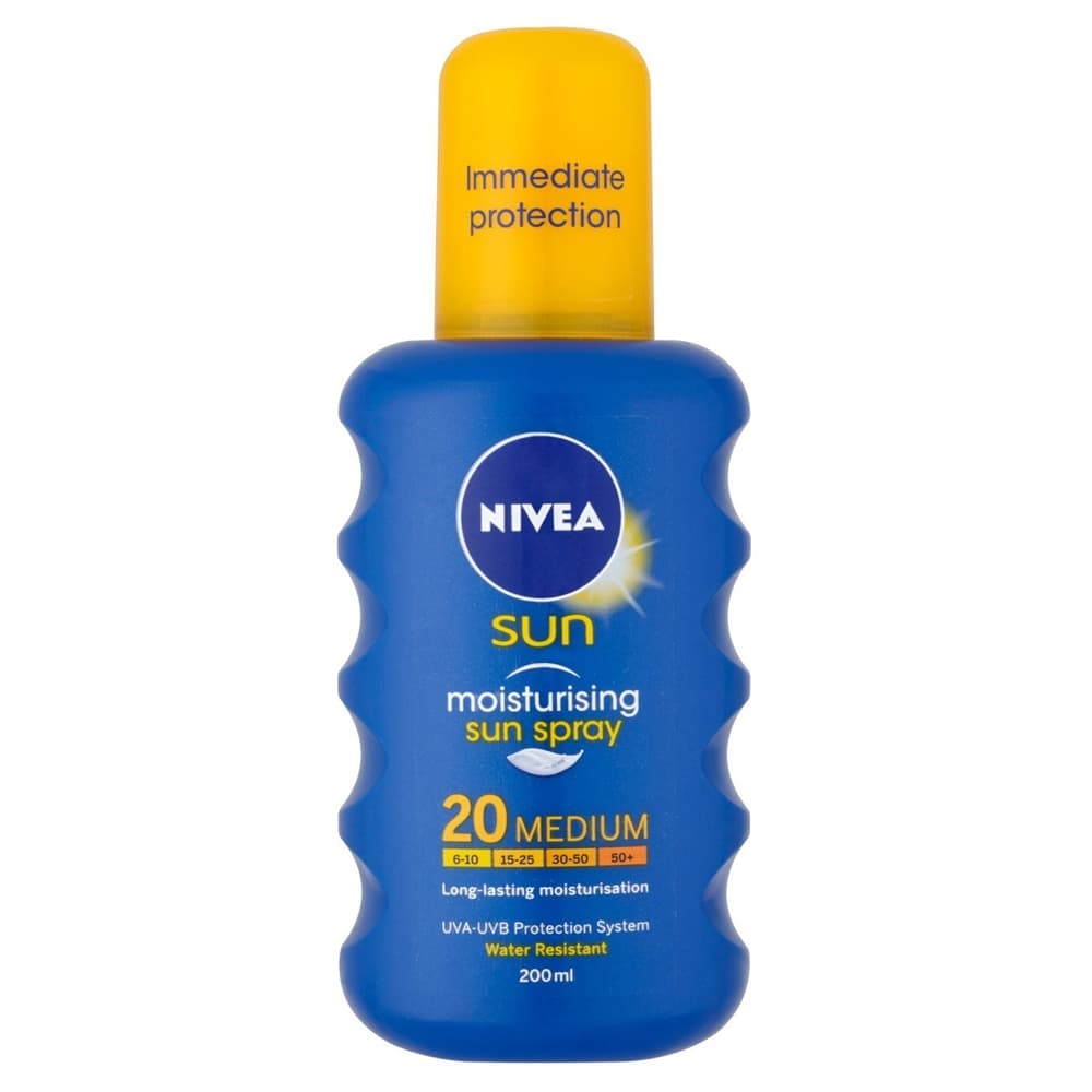 Nivea Sun Protect And Moisture SPF 20 Medium 200 ml