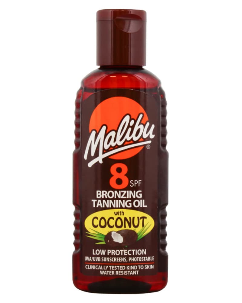 Malibu Bronzing Tanning Oil with Coconut SPF 8 100 ml