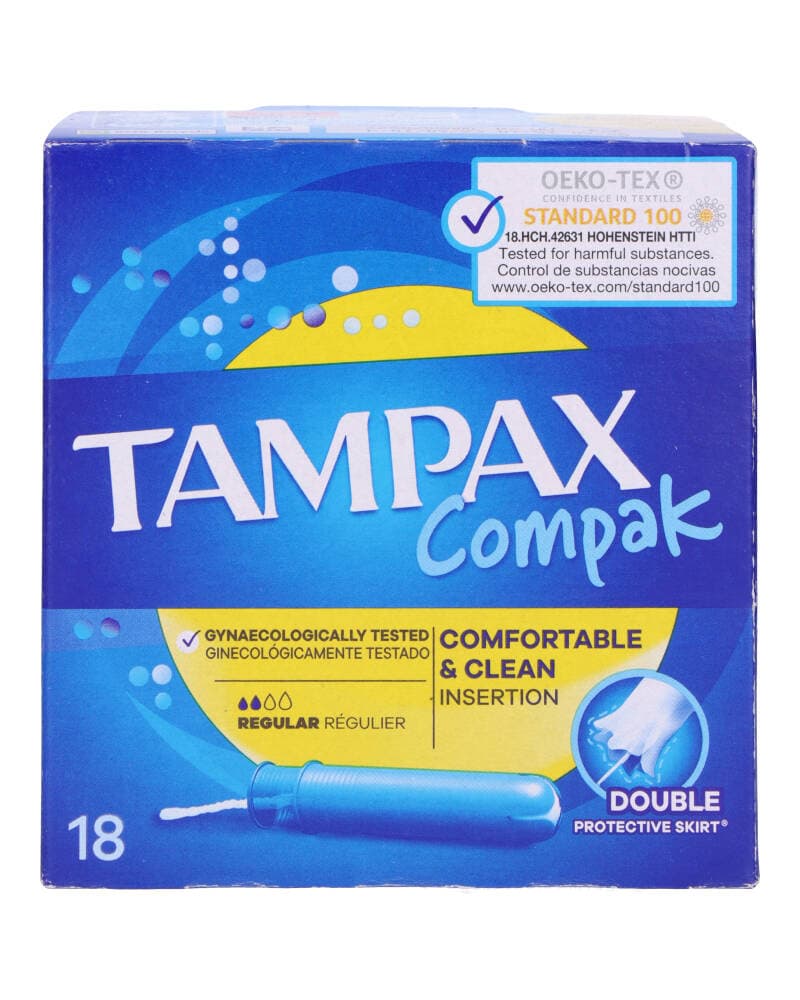 Tampax Compak Regular 18 stk.