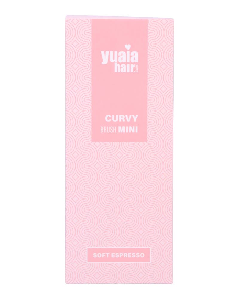 Yuaia Haircare Curvy Brush Mini Soft Espresso