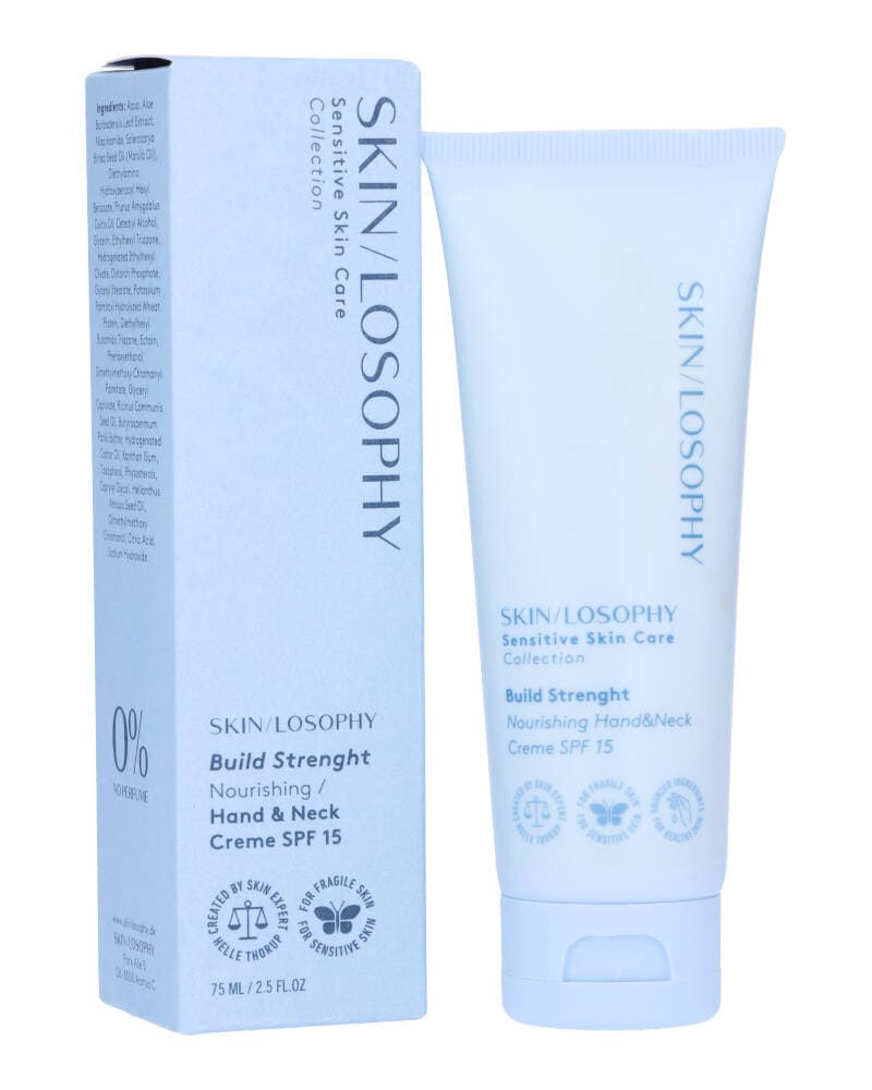 Skin Losophy Build Strenght Nourishing Hand & Neck Creme SPF 15 75 ml