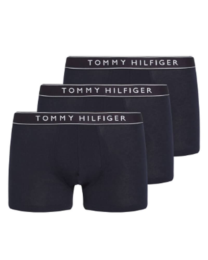 Tommy Hilfiger Everyday Essentials Trunks 3-Pack Navy Str. M 3 stk.