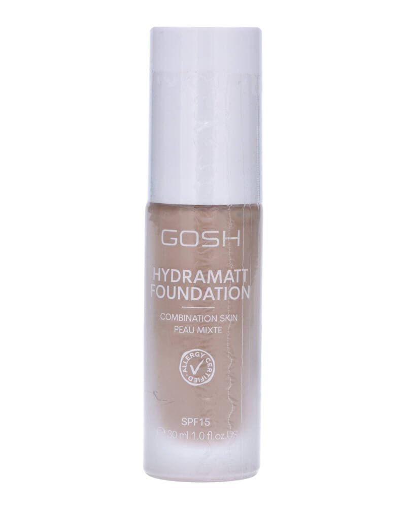 Gosh Hydramatt Foundation Combination Skin Peau Mixte 010N Light Dark 30 ml