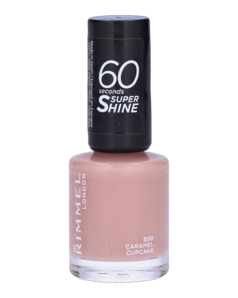 Rimmel London 60 Seconds Super Shine Neglelak 500 Caramel Cupcake 8 ml