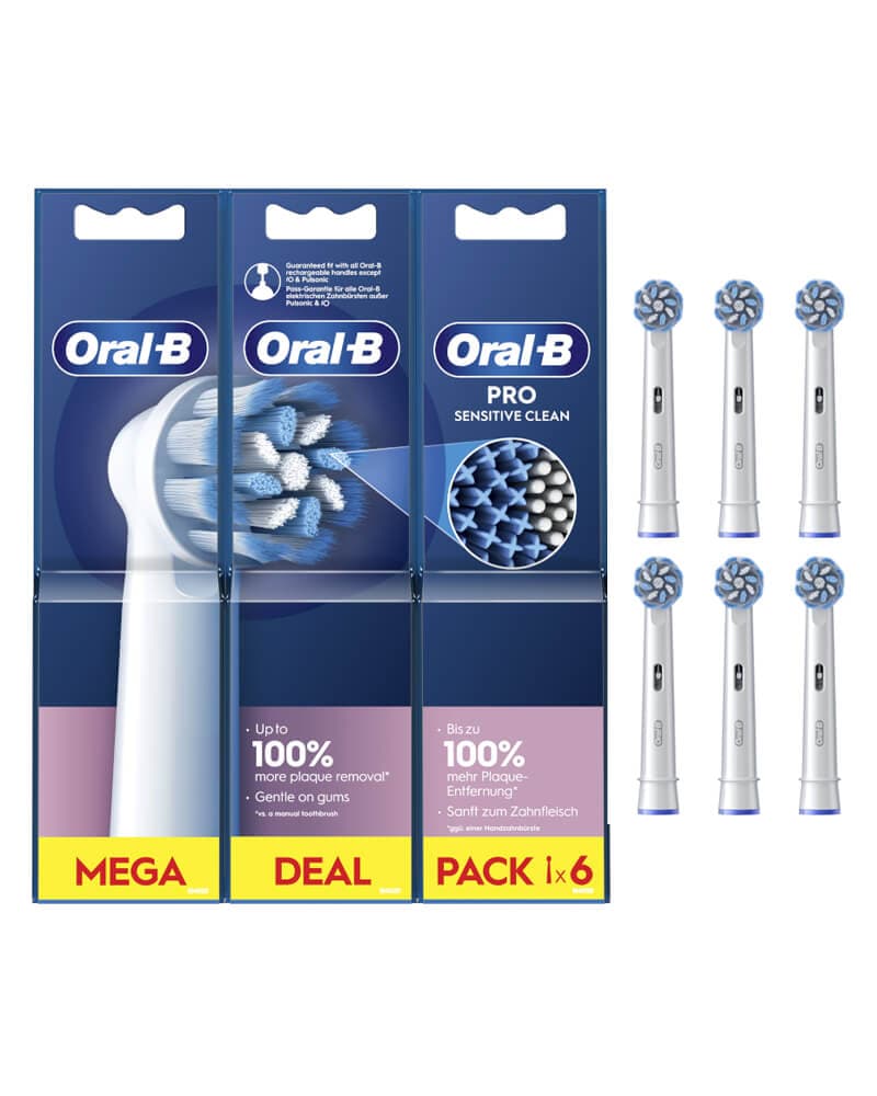 Oral-B Sensitive Clean EB60- 6 6 stk.