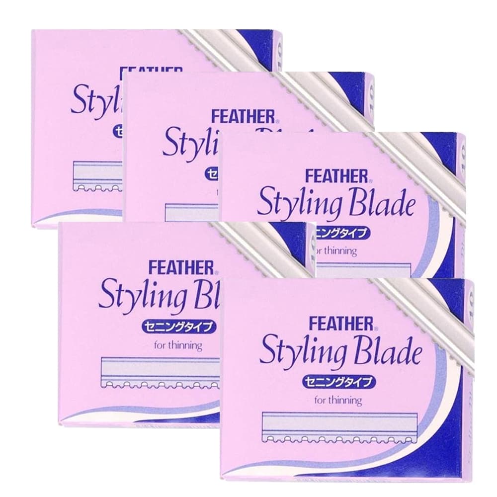 Feather Styling Blade For Thinning TG-10 50stk ref P001082 50 stk.