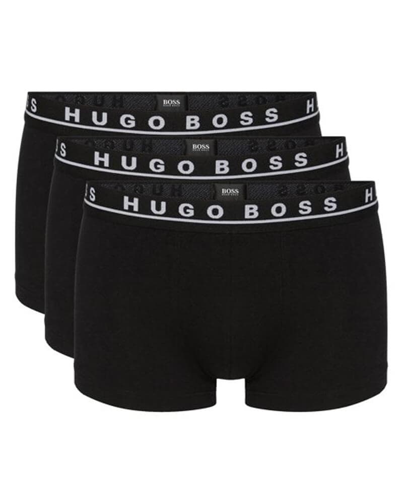 Boss Hugo Boss 3-pack Boxer Trunks Sort - Str. XXL 3 stk.