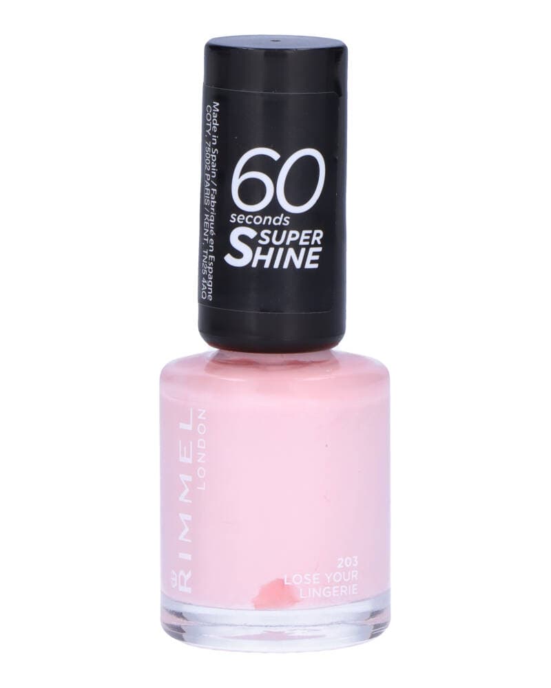 Rimmel London 60 Seconds Super Shine Neglelak 203 Lose Your Lingerie 8 ml