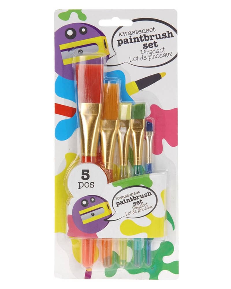 Kreativ Penselsæt (U) 5 stk.