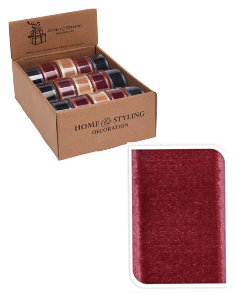 Excellent Houseware Punainen Veluurinauha