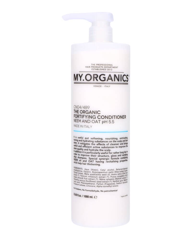 My.Organics The Organic Fortifying Conditioner Neem And Oat 1000 ml