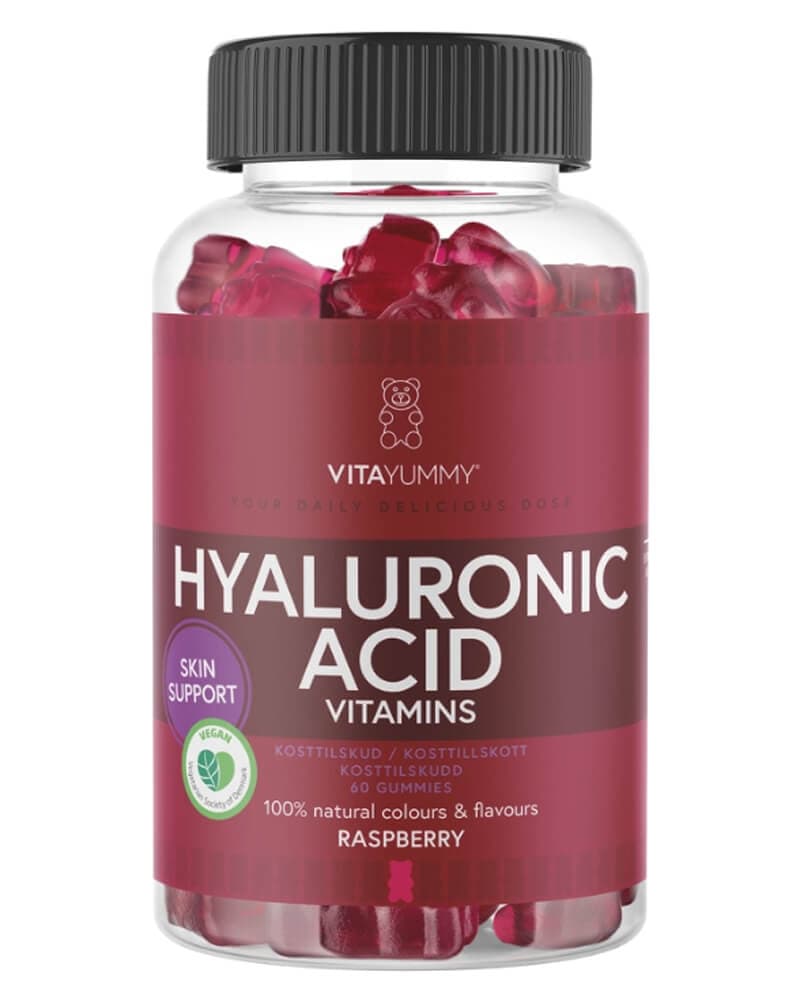Vitayummy Hyaluronic Acid Raspberry 60 stk.