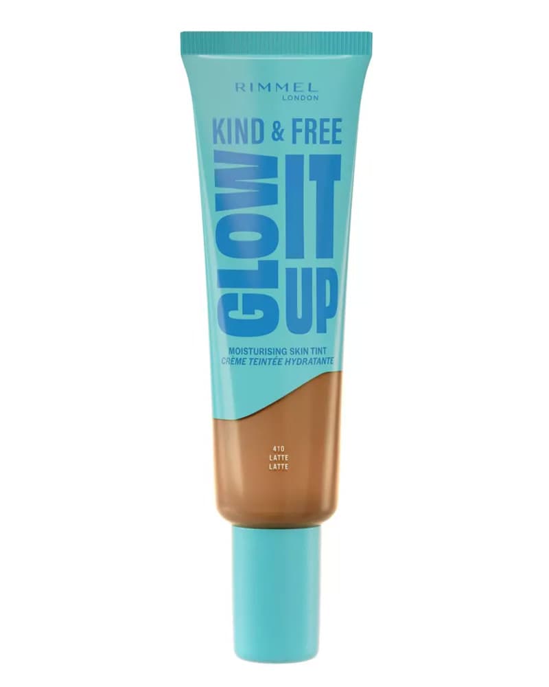 Rimmel London Kind & Free Glow It Up Moisturising Skin Tint 410 Latte 30 ml