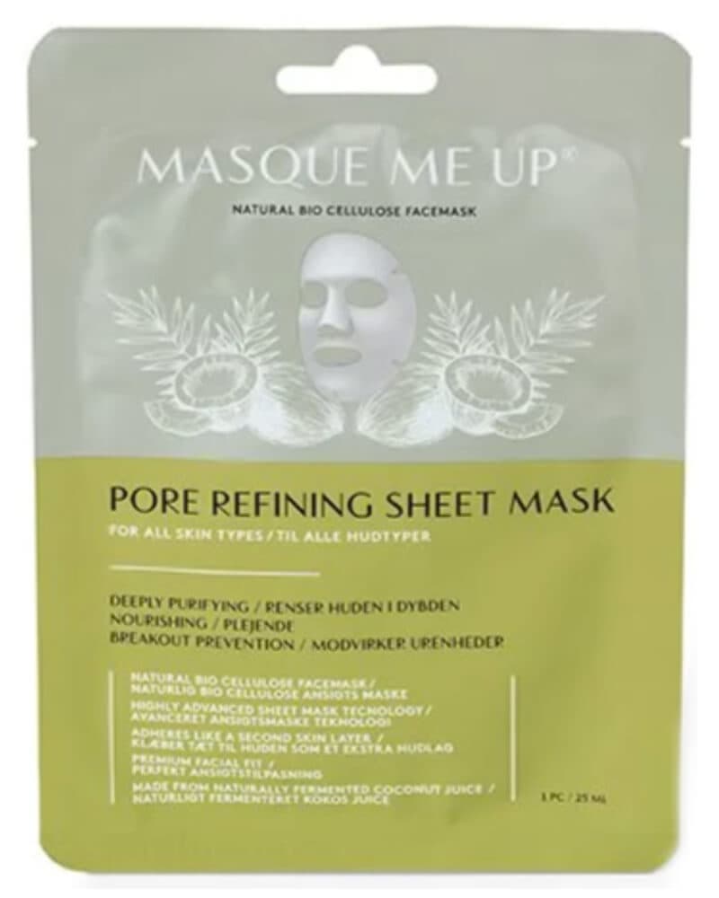 Masque Me Up Natural Bio Cellulose Facemask - Pore Refining Sheet Mask 25 ml